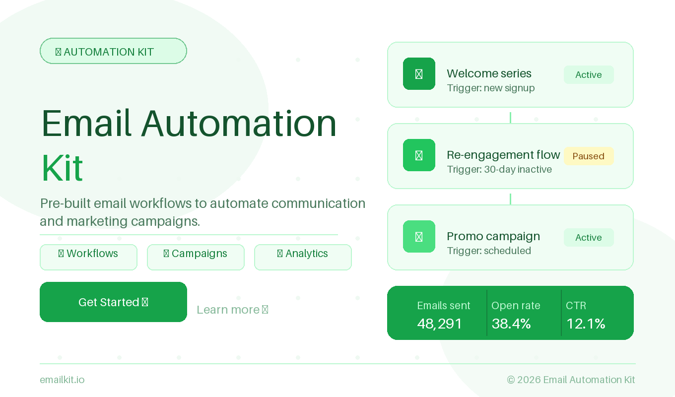 Email Automation Kit